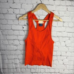 Vintage Y2K Ocean Pacific Orange Tank Top Size Small  C